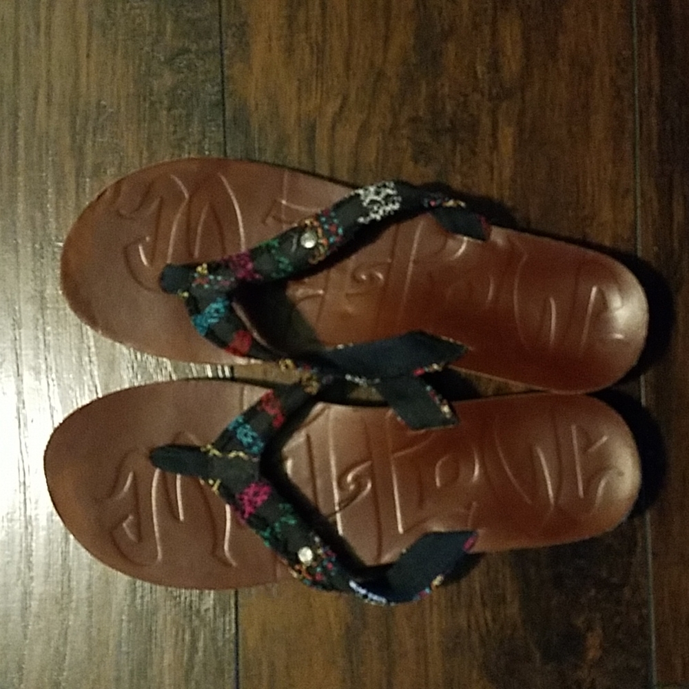 Mad love thong sandals